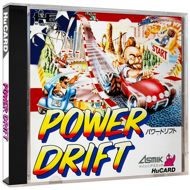 Power Drift box art