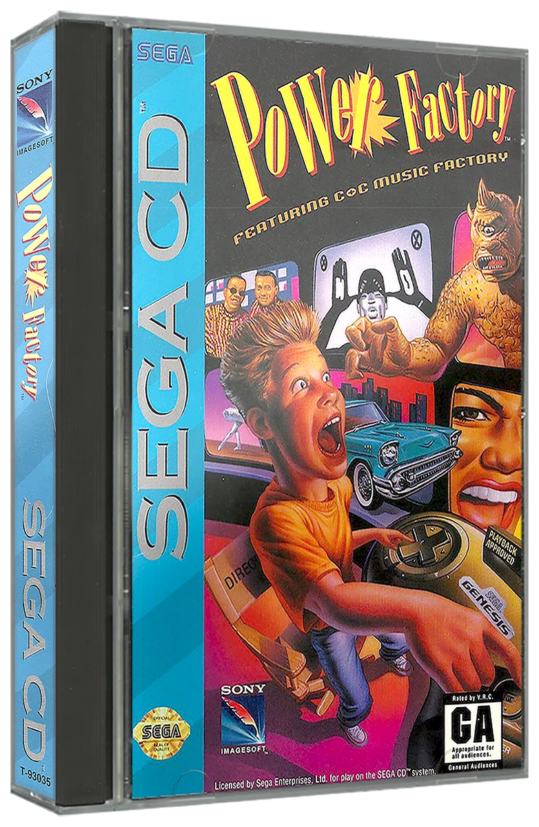 Power Factory: Featuring C+C Music Factory box art