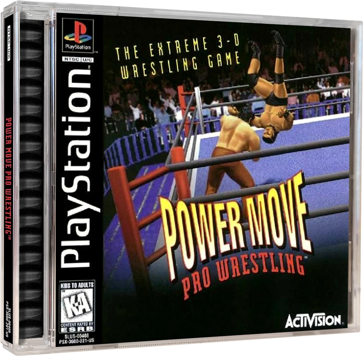 Power Move Pro Wrestling box art