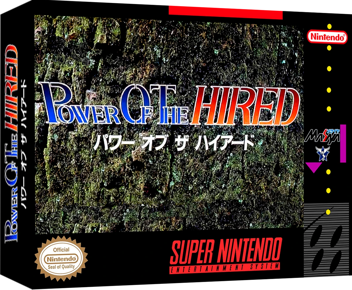 Power of the Hired box art