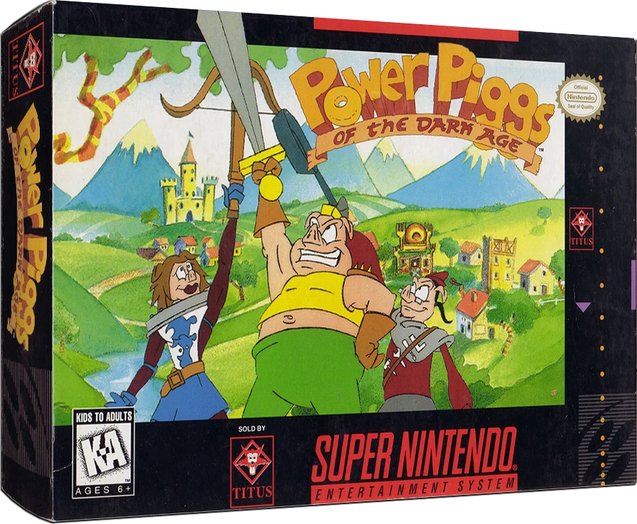Power Piggs of the Dark Age box art