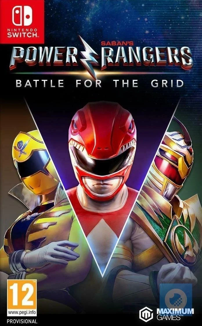 Power Rangers: Battle for the Grid box art