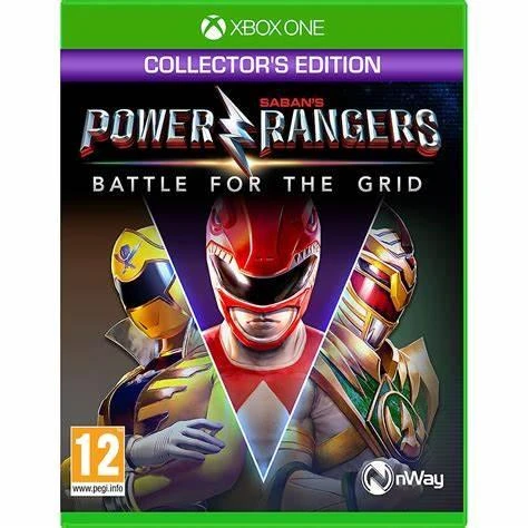 Power Rangers: Battle For The Grid box art