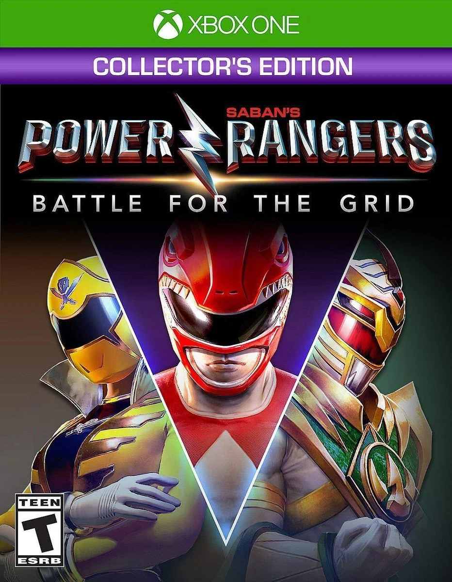 Power Rangers: Battle for the Grid box art