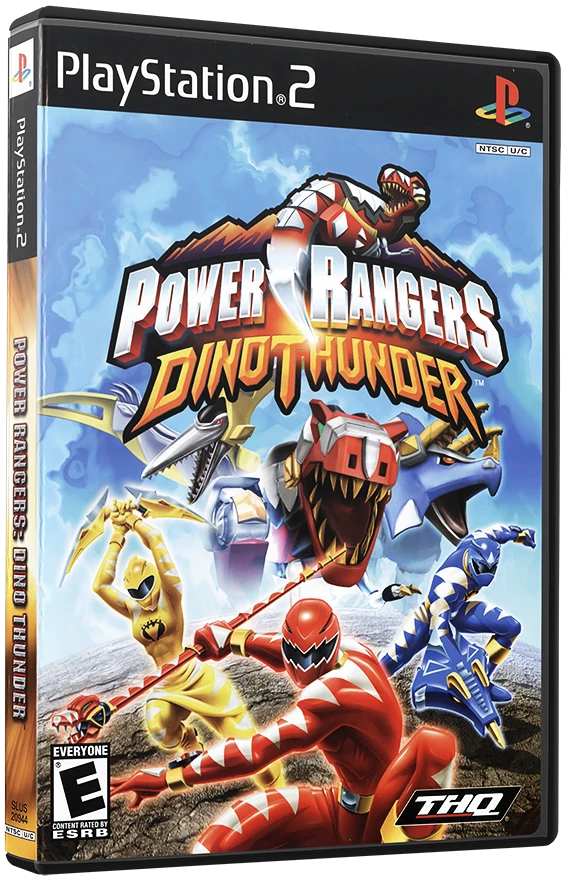 Power Rangers Dino Thunder box art