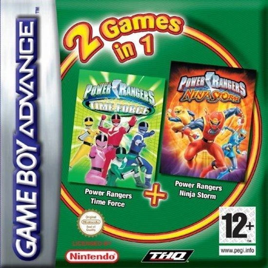 Power Rangers Double Pack box art