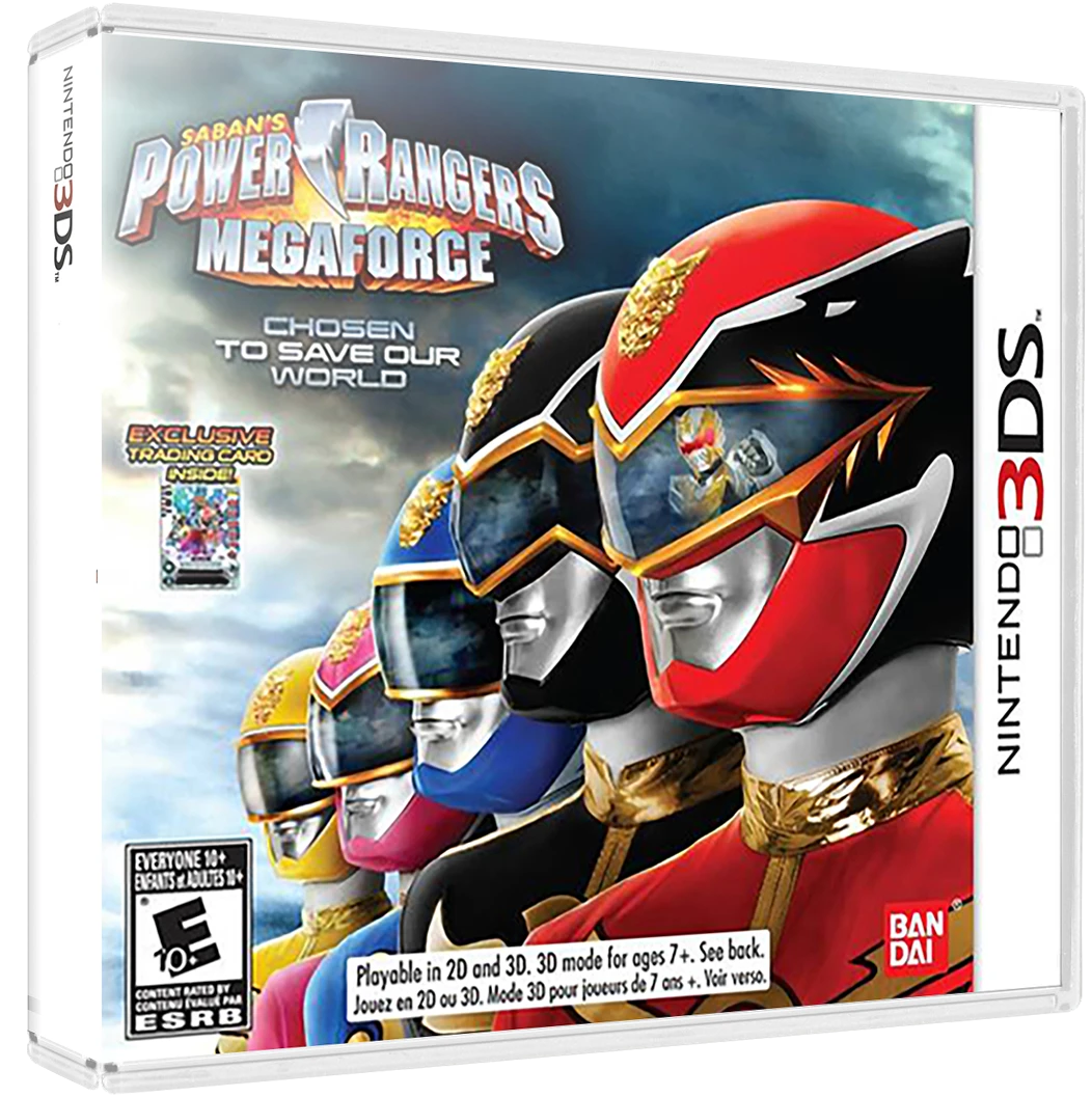 Power Rangers Megaforce box art