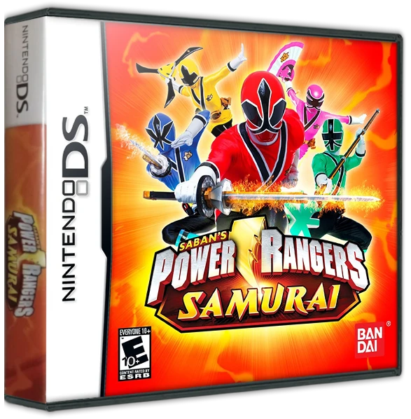 Power Rangers Samurai box art