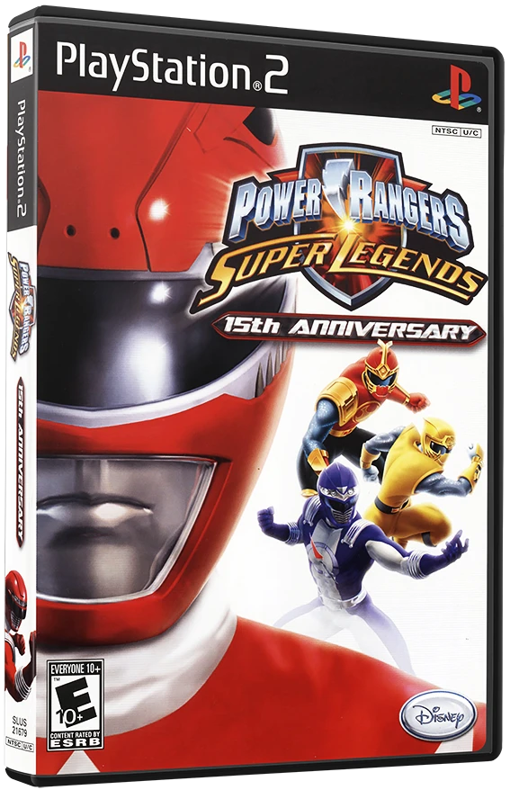 Power Rangers Super Legends box art