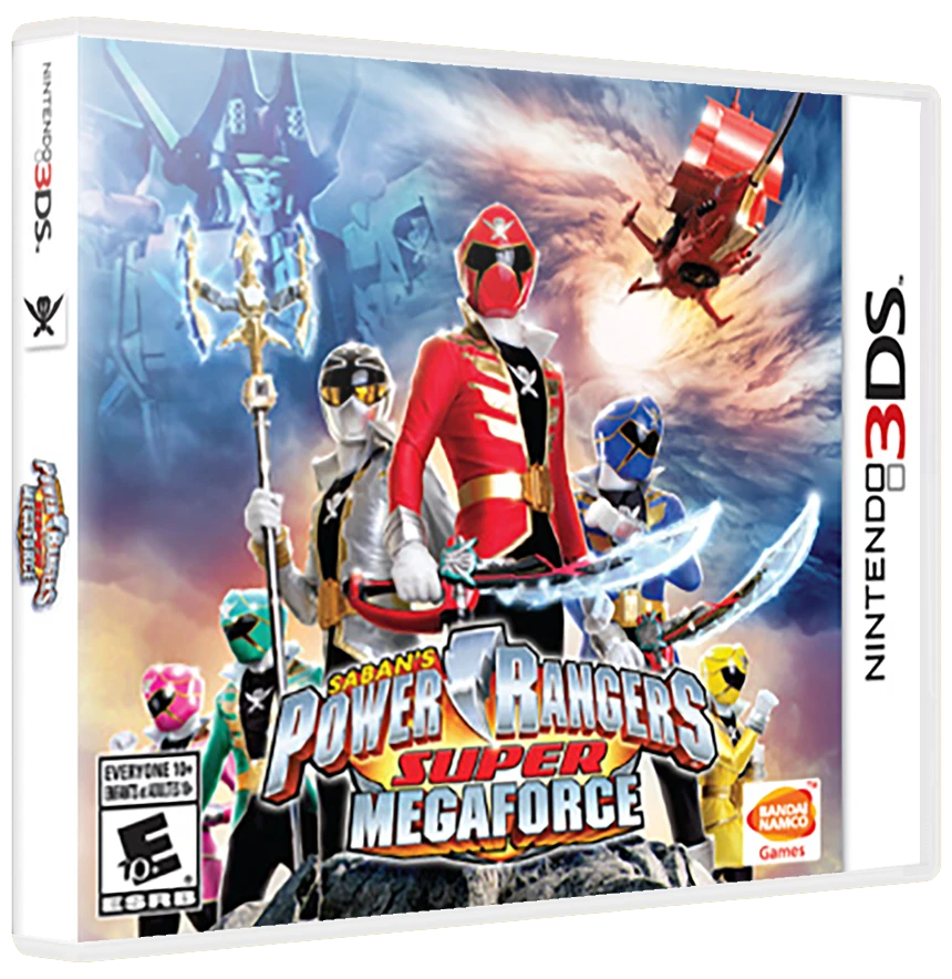 Power Rangers Super Megaforce box art