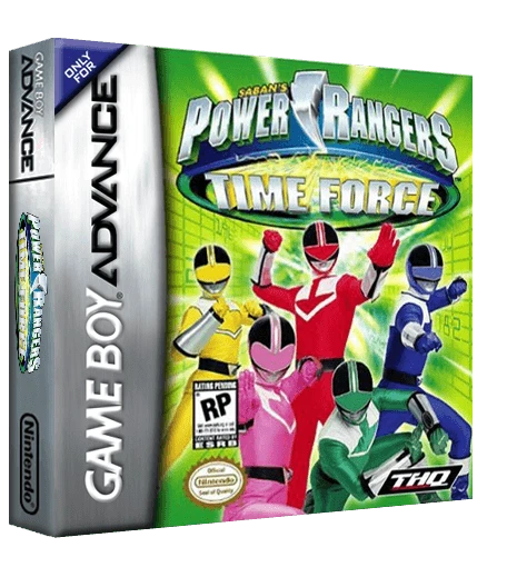 Power Rangers: Time Force box art
