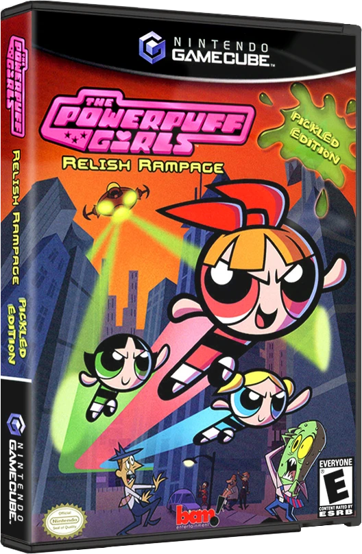 Powerpuff Girls Relish Rampage Pickled Edition box art