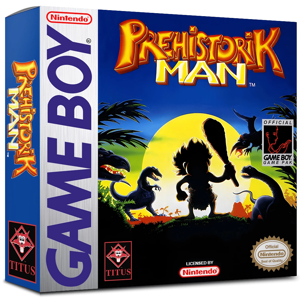 Prehistorik Man box art