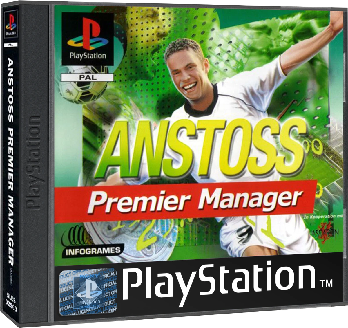 Premier Manager 2000 box art