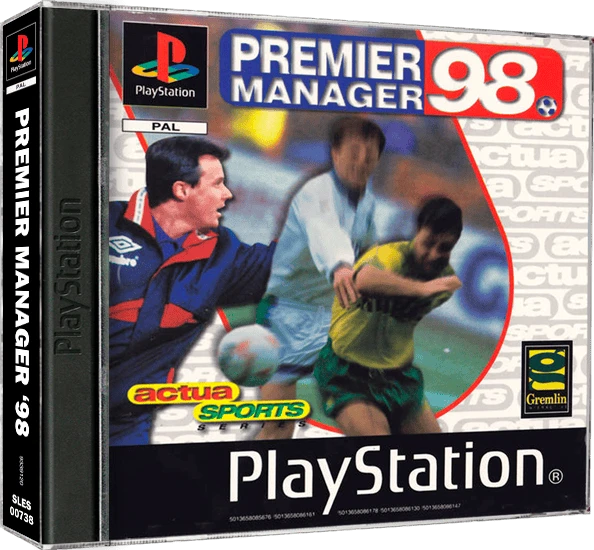 Premier Manager 98 box art