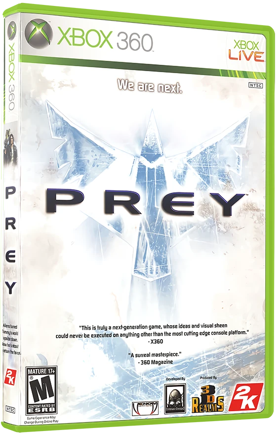 Prey box art