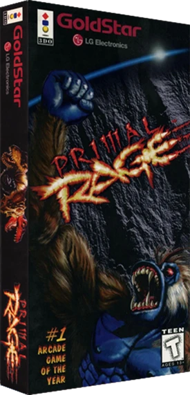 Primal Rage box art
