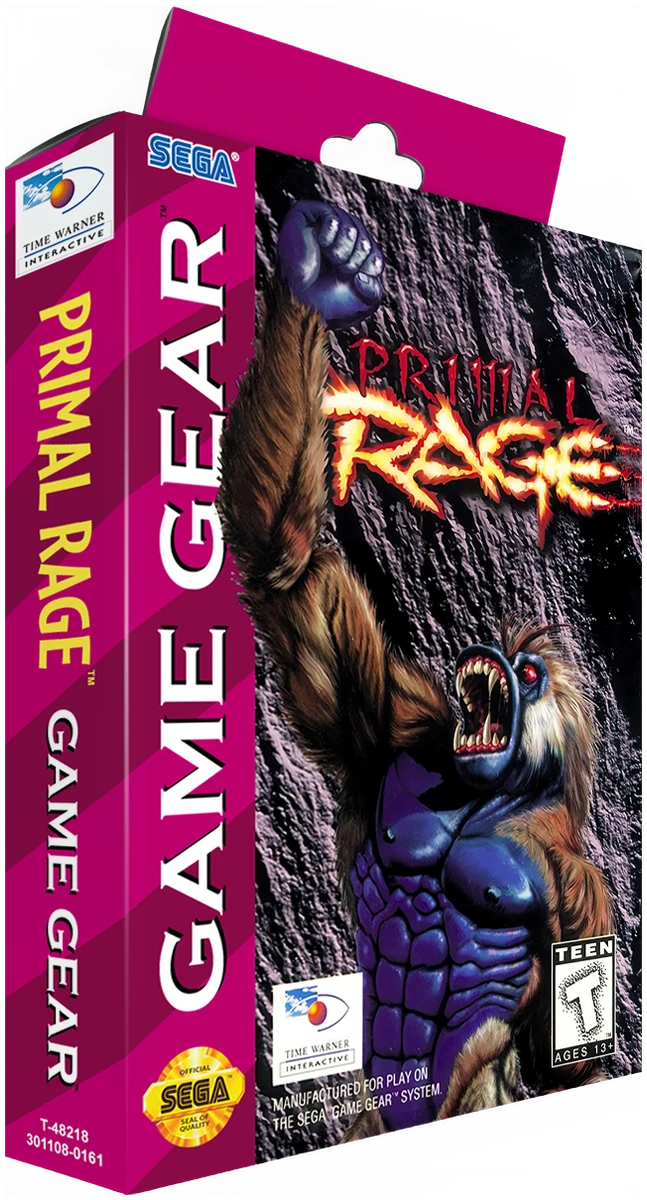 Primal Rage box art