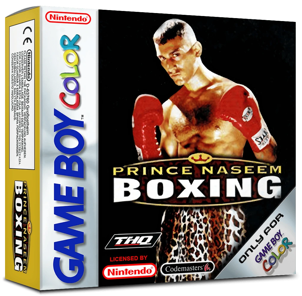 Prince Naseem Boxing box art