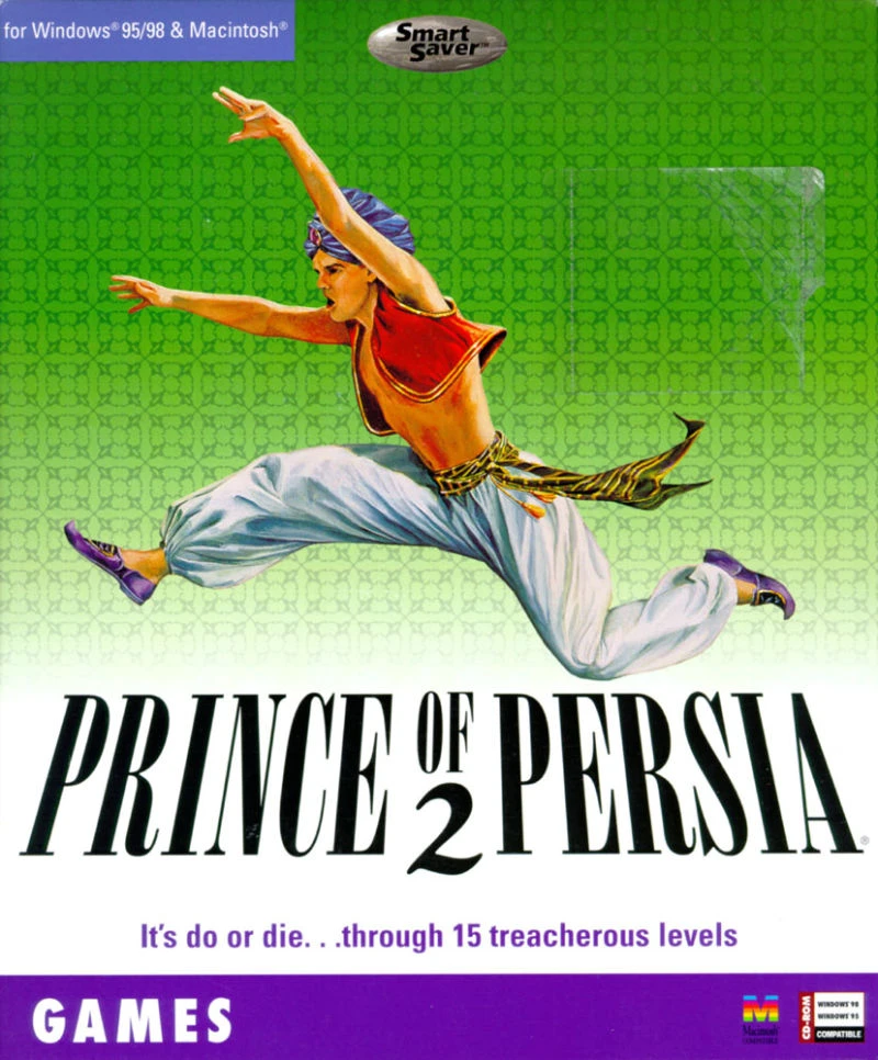 Prince Of Persia 2: The Shadow & The Flame box art