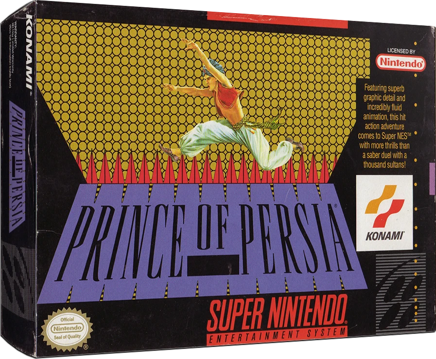 Prince of Persia box art