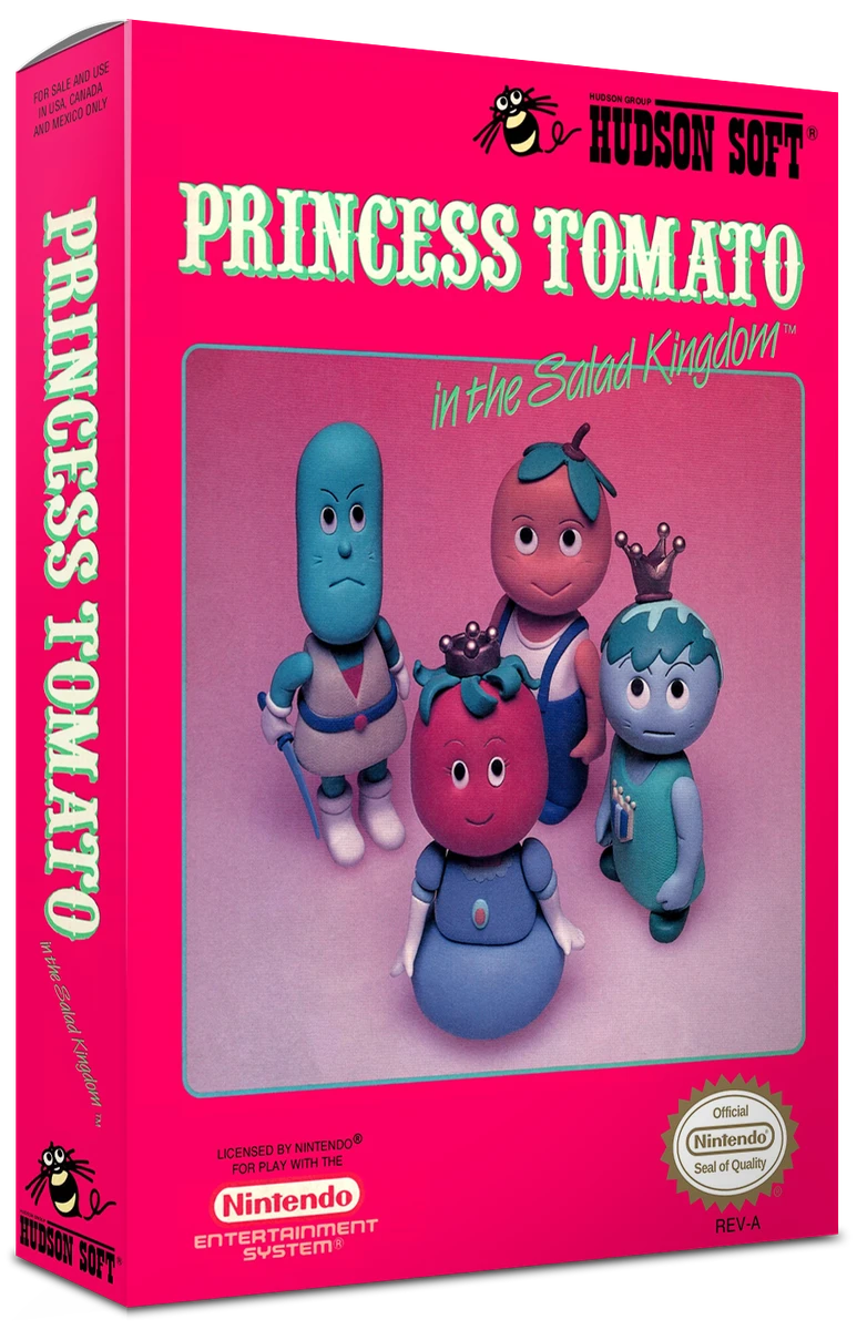 Princess Tomato in the Salad Kingdom box art