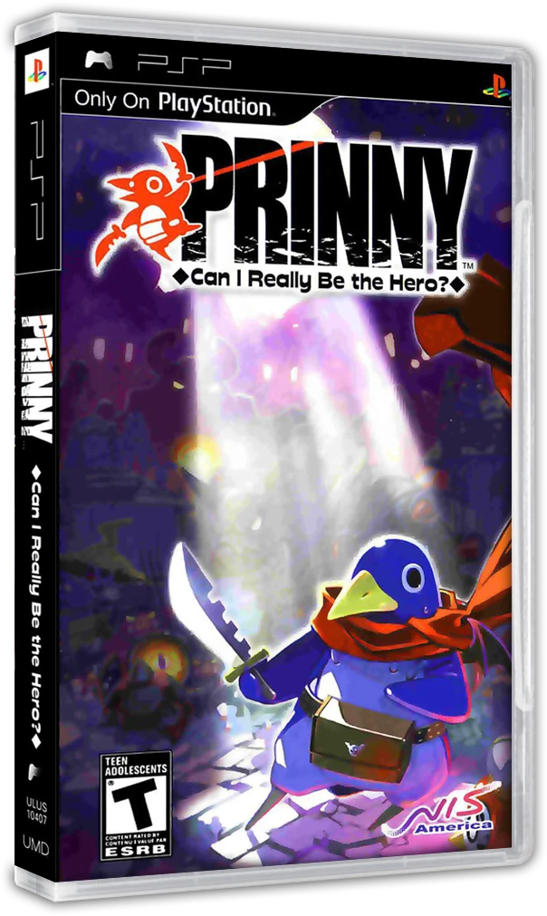 Prinny Can I Really Be the Hero? box art