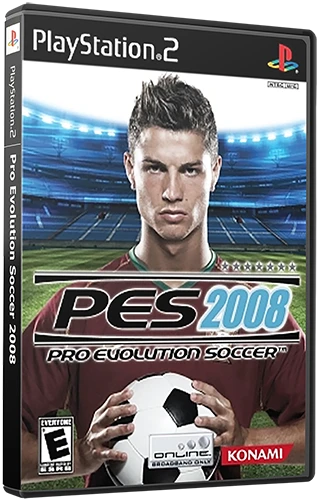 Pro Evolution Soccer 2008 box art