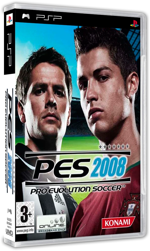 Pro Evolution Soccer 2008 box art