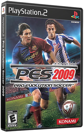 Pro Evolution Soccer 2009 box art