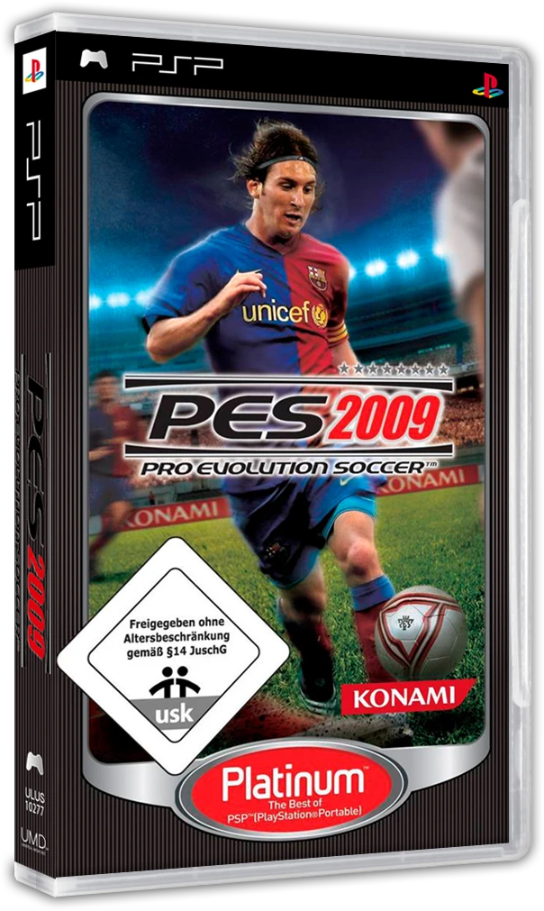 Pro Evolution Soccer 2009 box art
