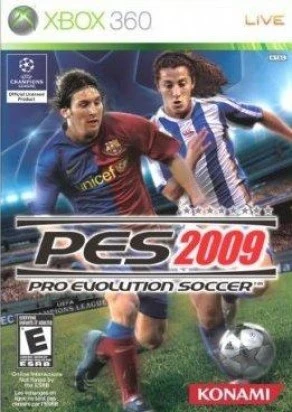 Pro Evolution Soccer 2009 box art