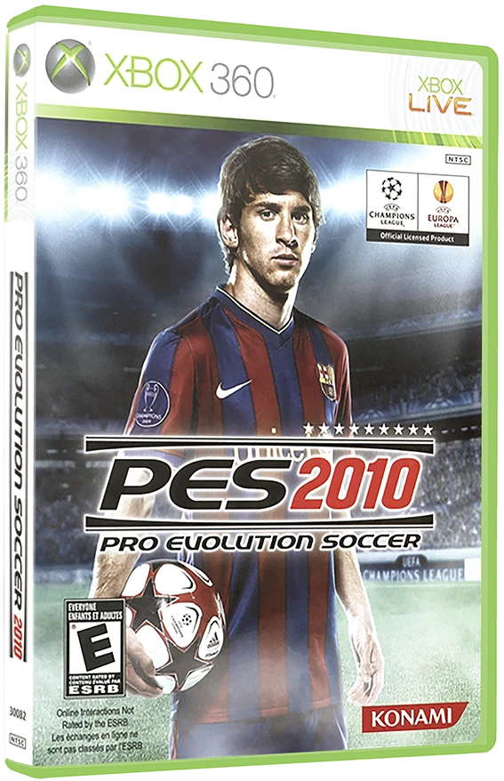 Pro Evolution Soccer 2010 box art