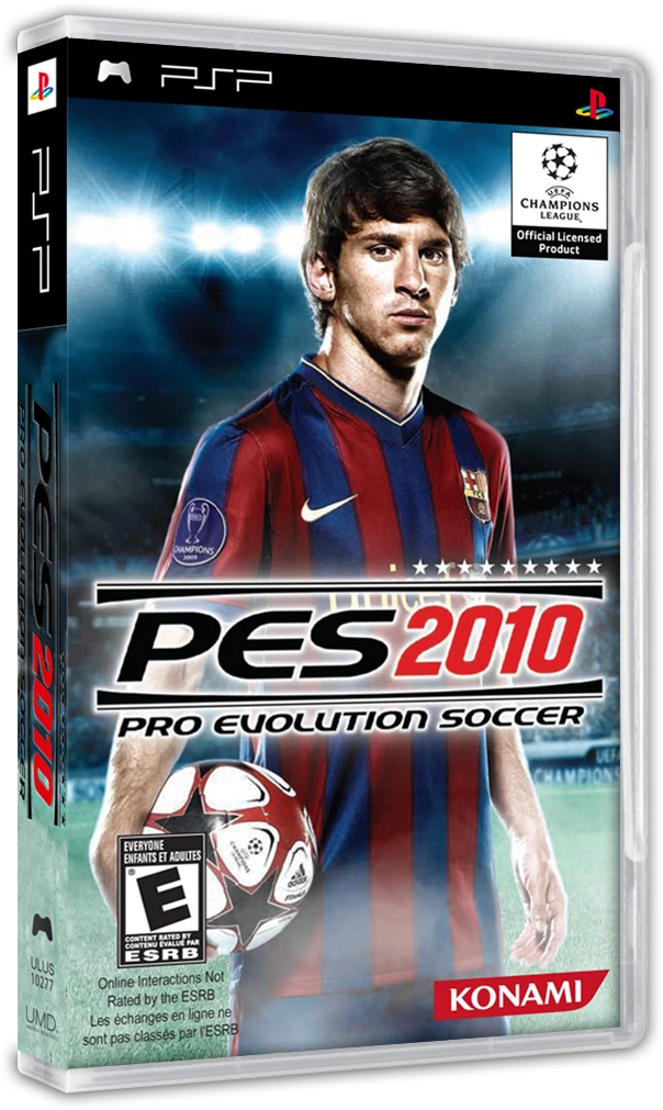 Pro Evolution Soccer 2010 box art