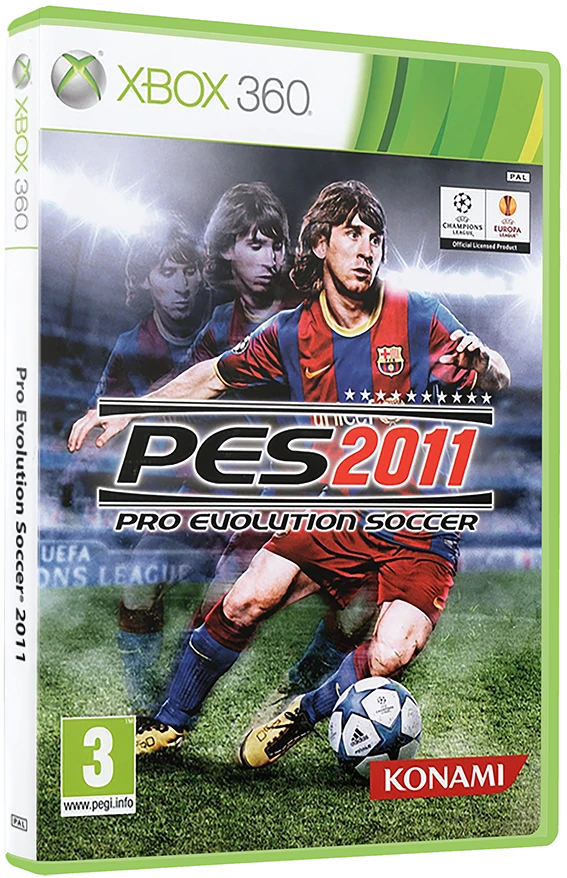 Pro Evolution Soccer 2011 box art