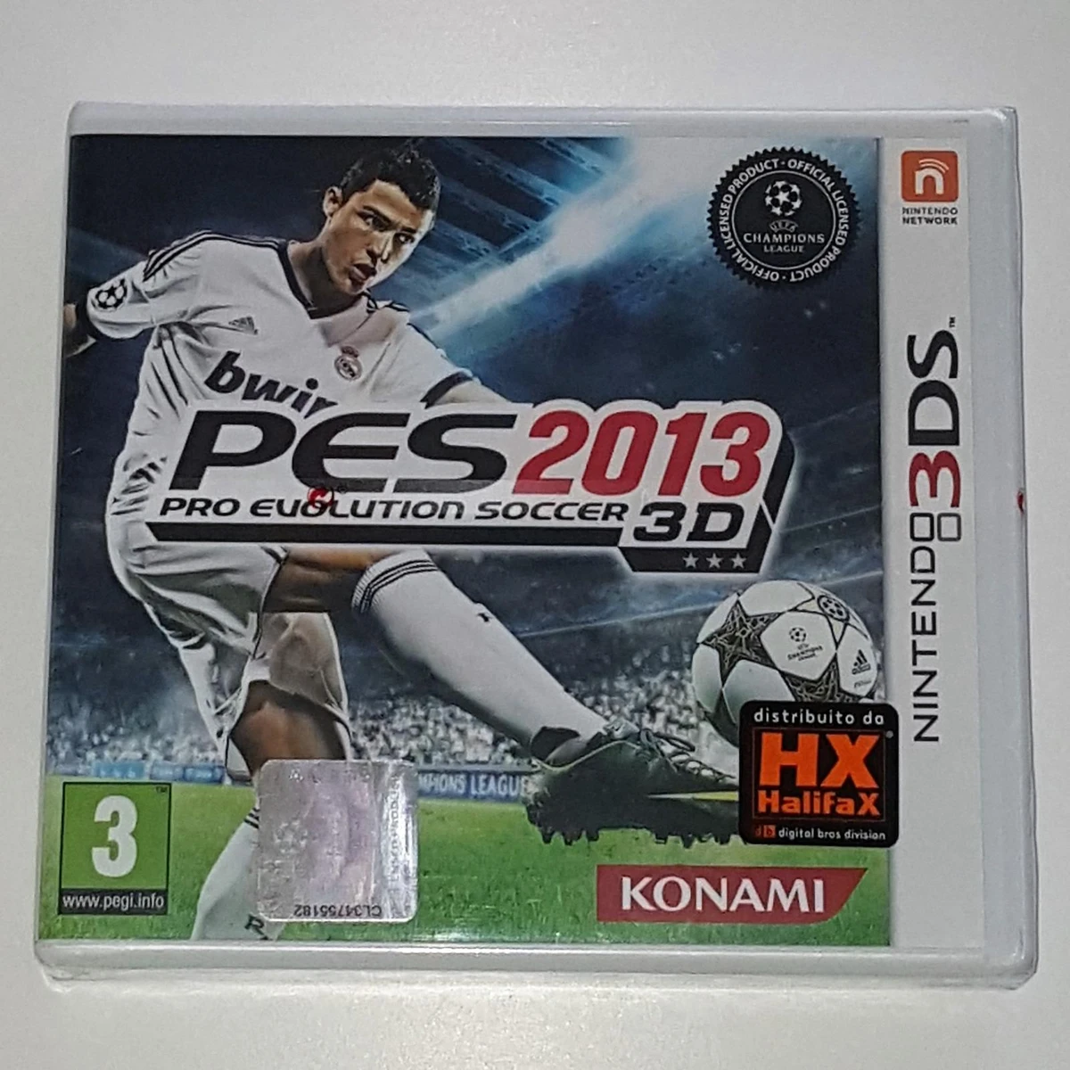 Pro Evolution Soccer 2013 3D box art