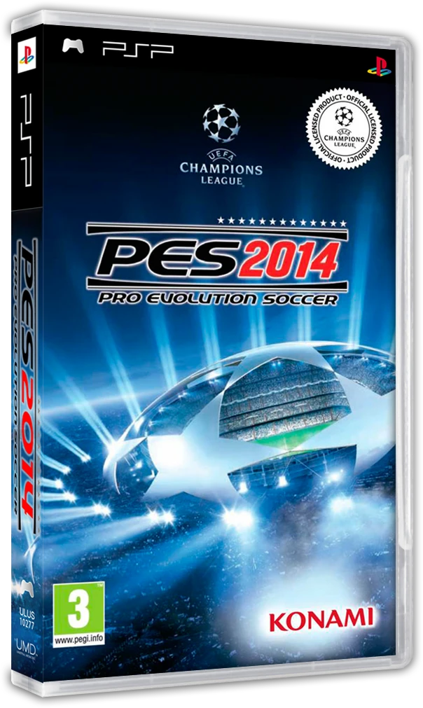 Pro Evolution Soccer 2014 box art