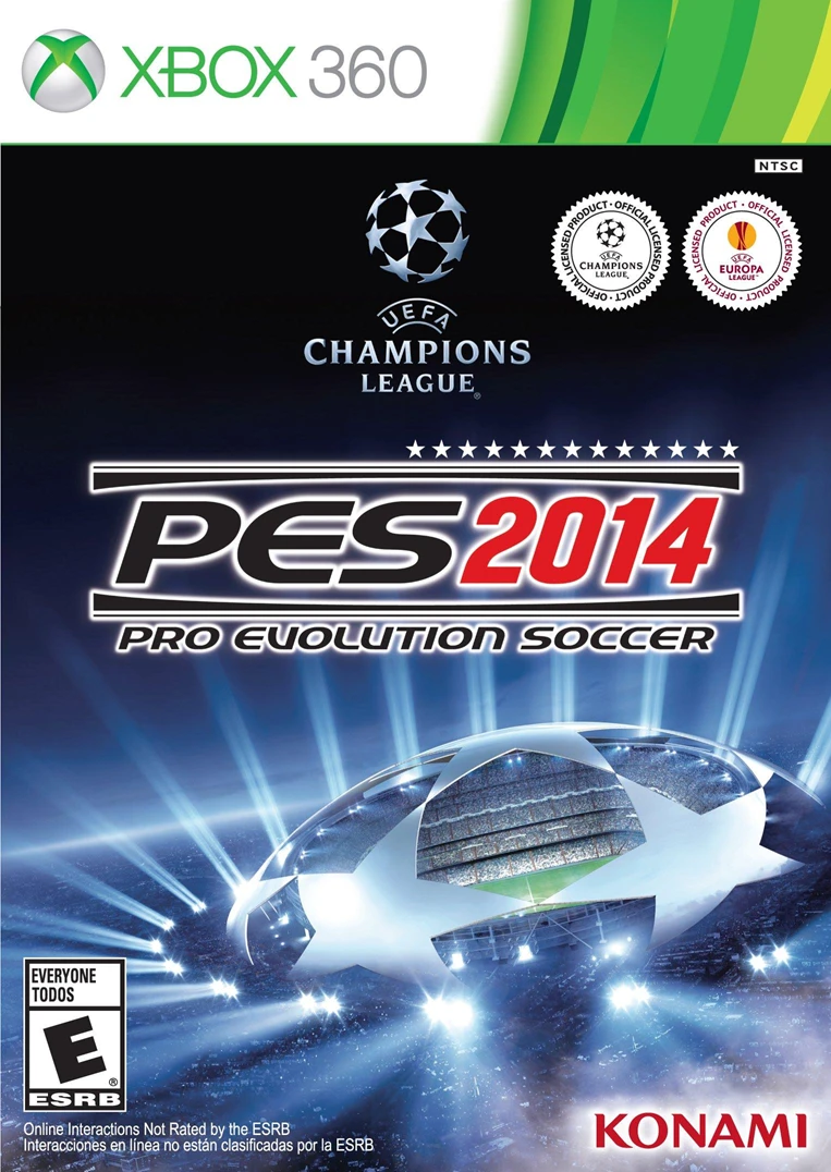 Pro Evolution Soccer 2014 box art