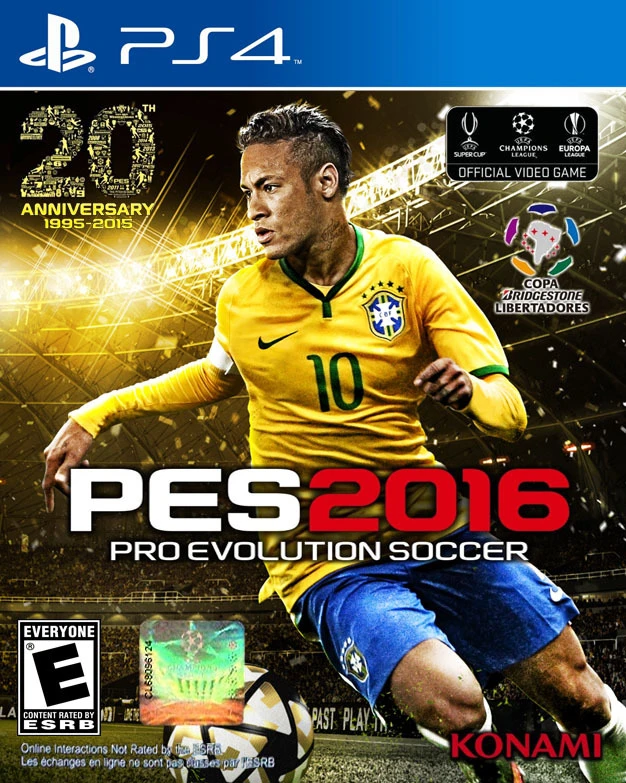 Pro Evolution Soccer 2016 box art