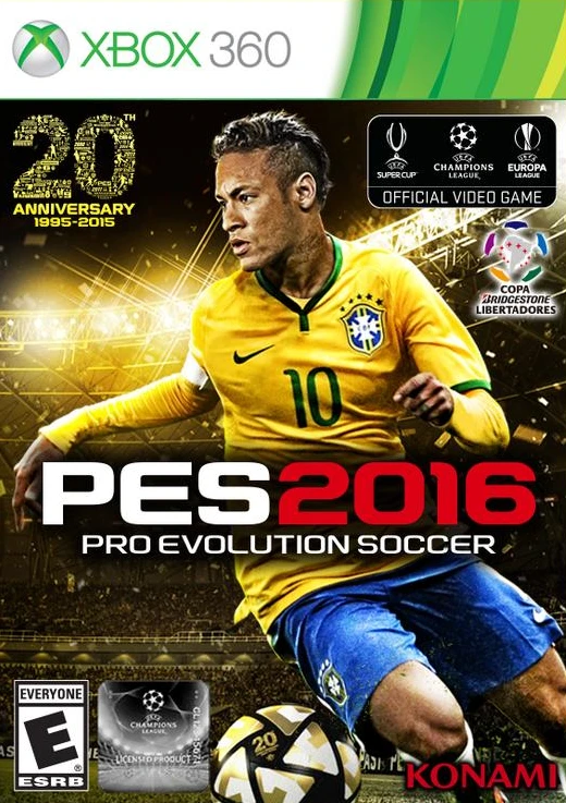Pro Evolution Soccer 2016 box art