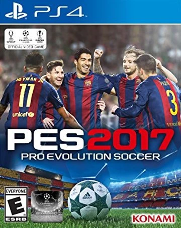 Pro Evolution Soccer 2017 box art