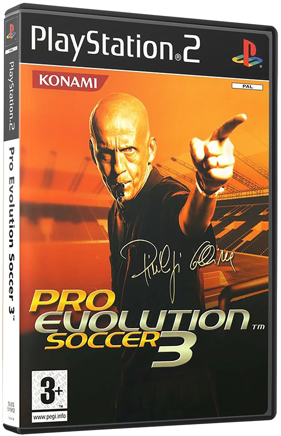 Pro Evolution Soccer 3 box art