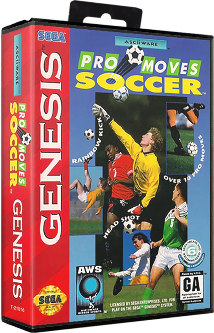 Pro Moves Soccer box art