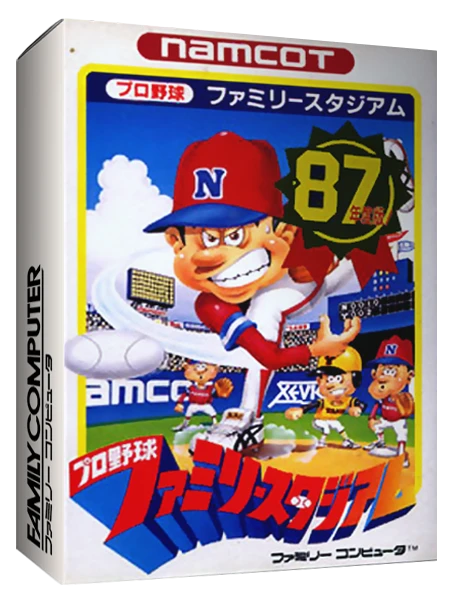 Pro Yakyuu Family Stadium '87 box art