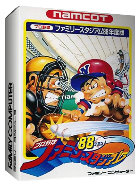 Pro Yakyuu Family Stadium '88 box art