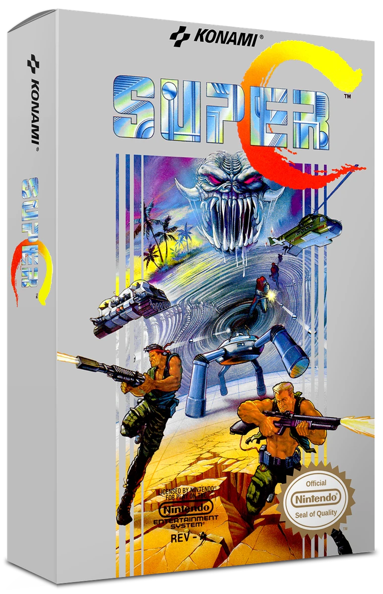 Probotector II: Return of The Evil Forces box art