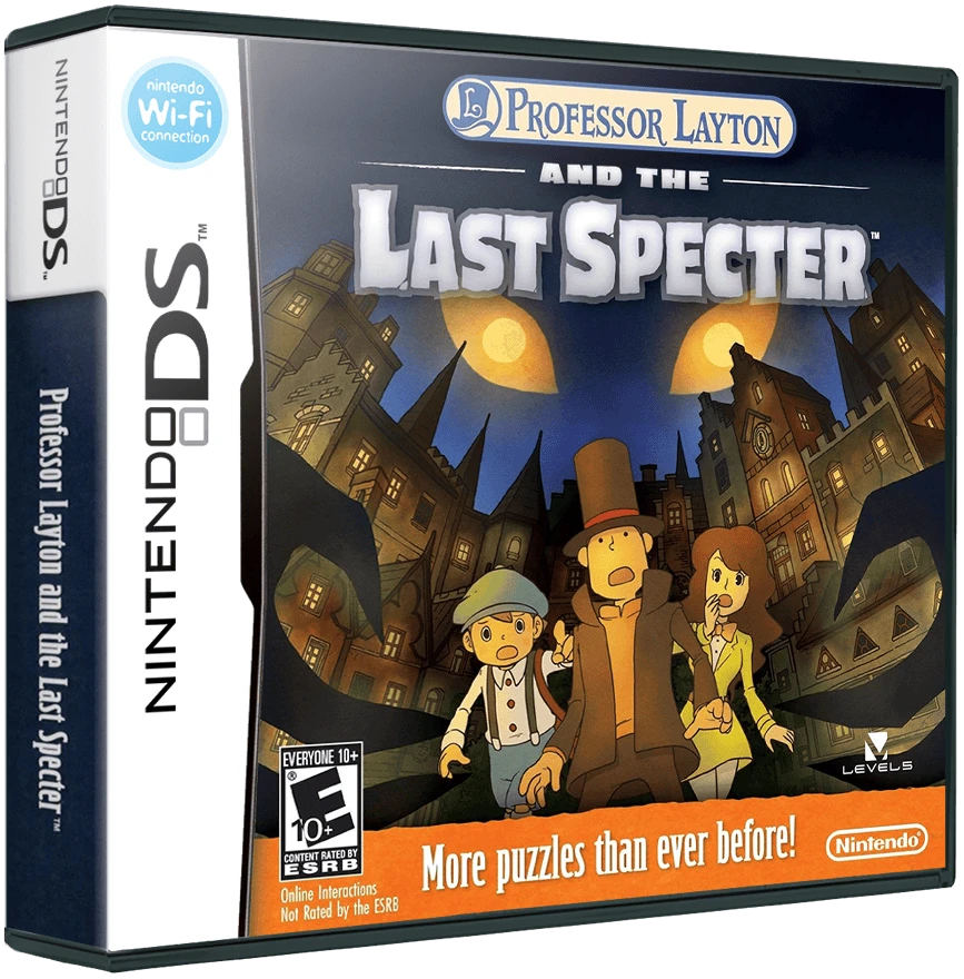 Professor Layton and the Spectre's Call box art