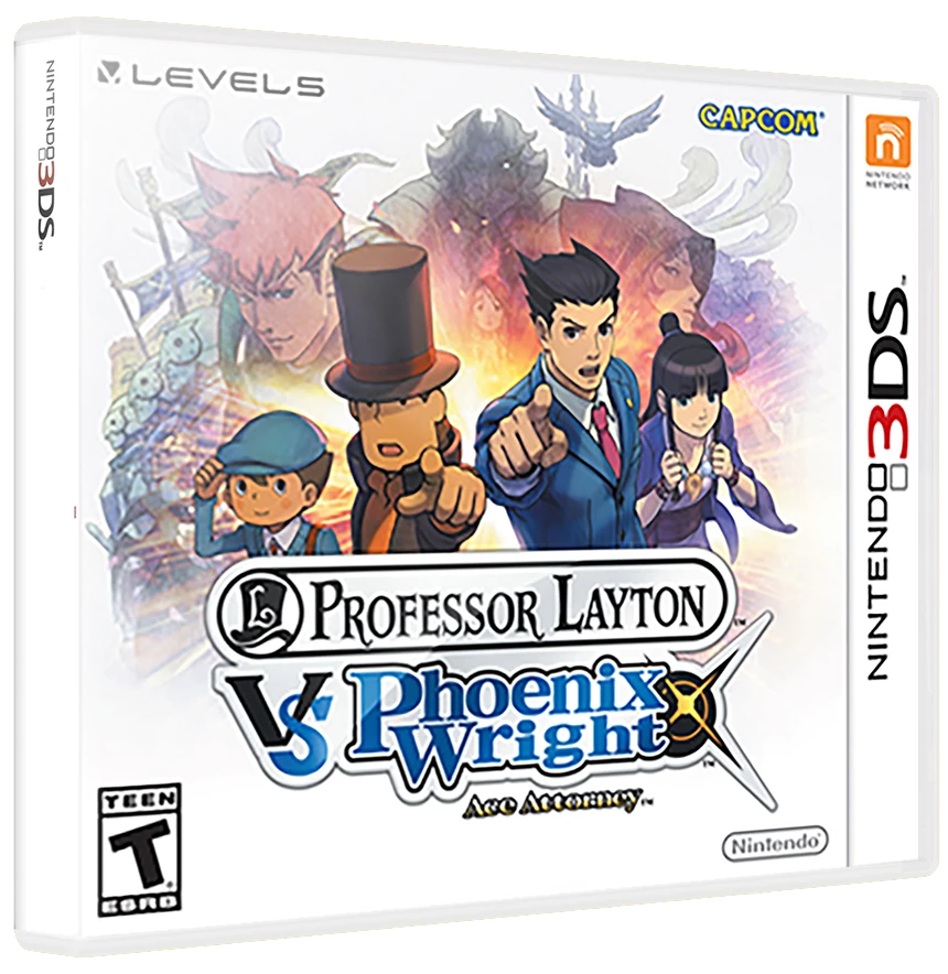 Professor Layton vs. Phoenix Wright: Ace Attorney box art