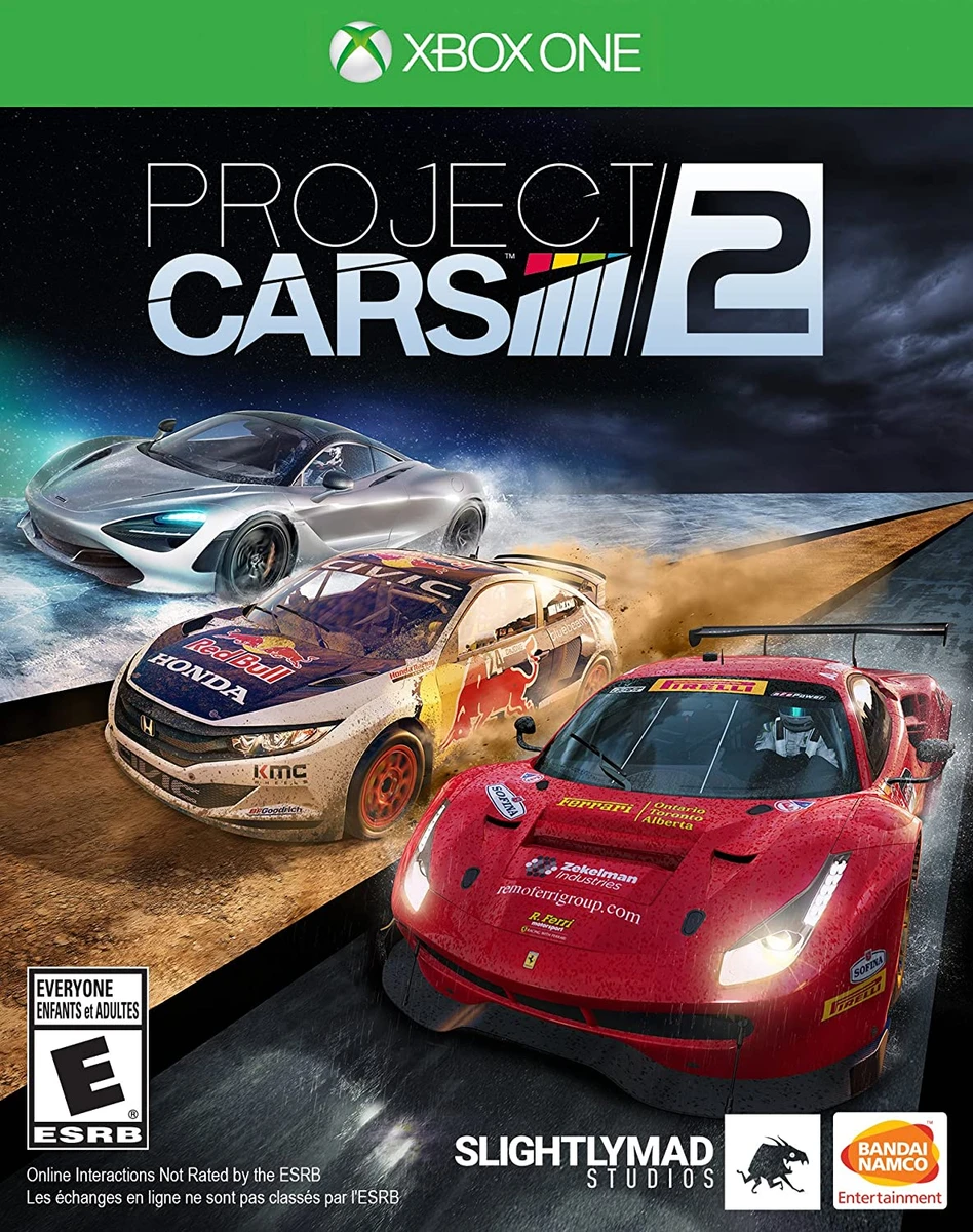 Project Cars 2 box art