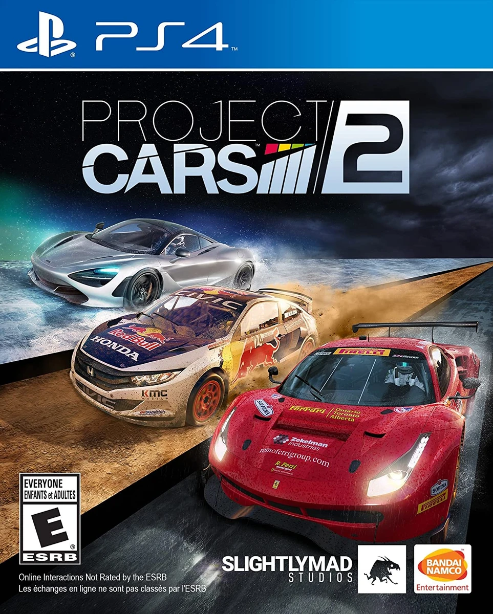 Project Cars 2 box art